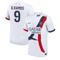 Stroje piłkarskie Paris Saint-Germain Goncalo Ramos #9 Koszulka Wyjazdowej 2024-25 Krótki Rękaw